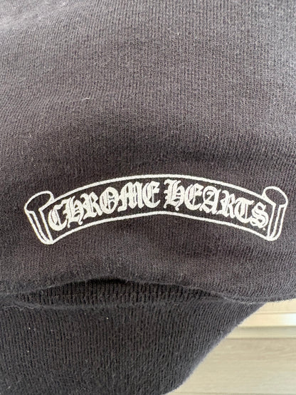 Chrome Hearts Horseshoe FUXK YOU Zip Up Thermal Hoodie