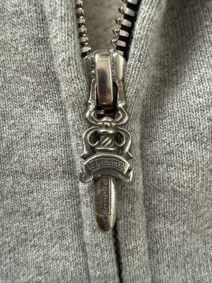 Chrome Hearts cross patches paperjam zip hoodie
