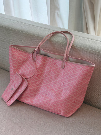 Goyard Sakura Pink Saint Louis GM Tote Bag