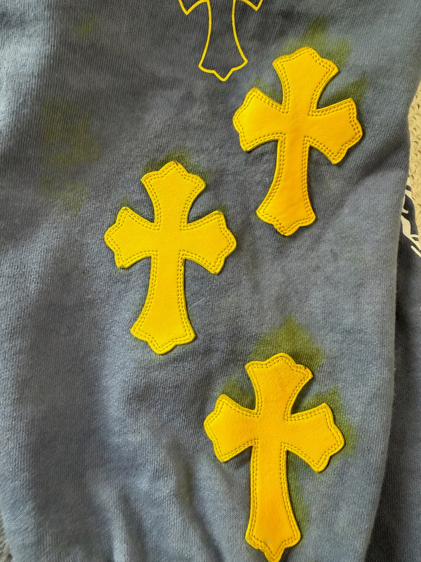 Chrome Hearts X Drake Certified Love Boys cross patches pants