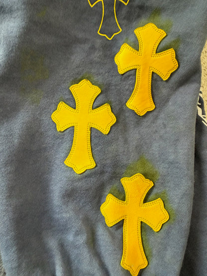 Chrome Hearts X Drake Certified Love Boys cross patches pants