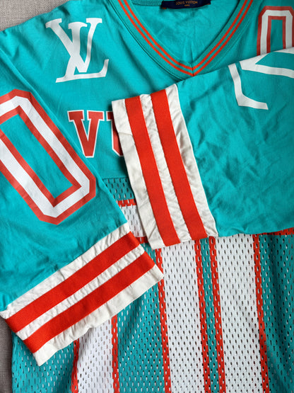 Louis Vuitton SS22 Hockey Jersey Tee Shirt