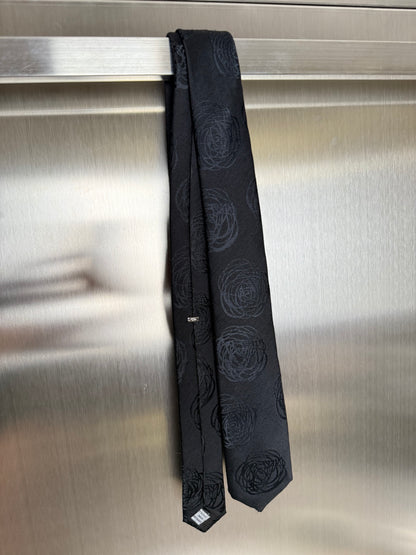 Dior FW14 lily of valley rose floral tie