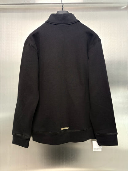 Chrome Hearts paperjam patches half zip hoodie