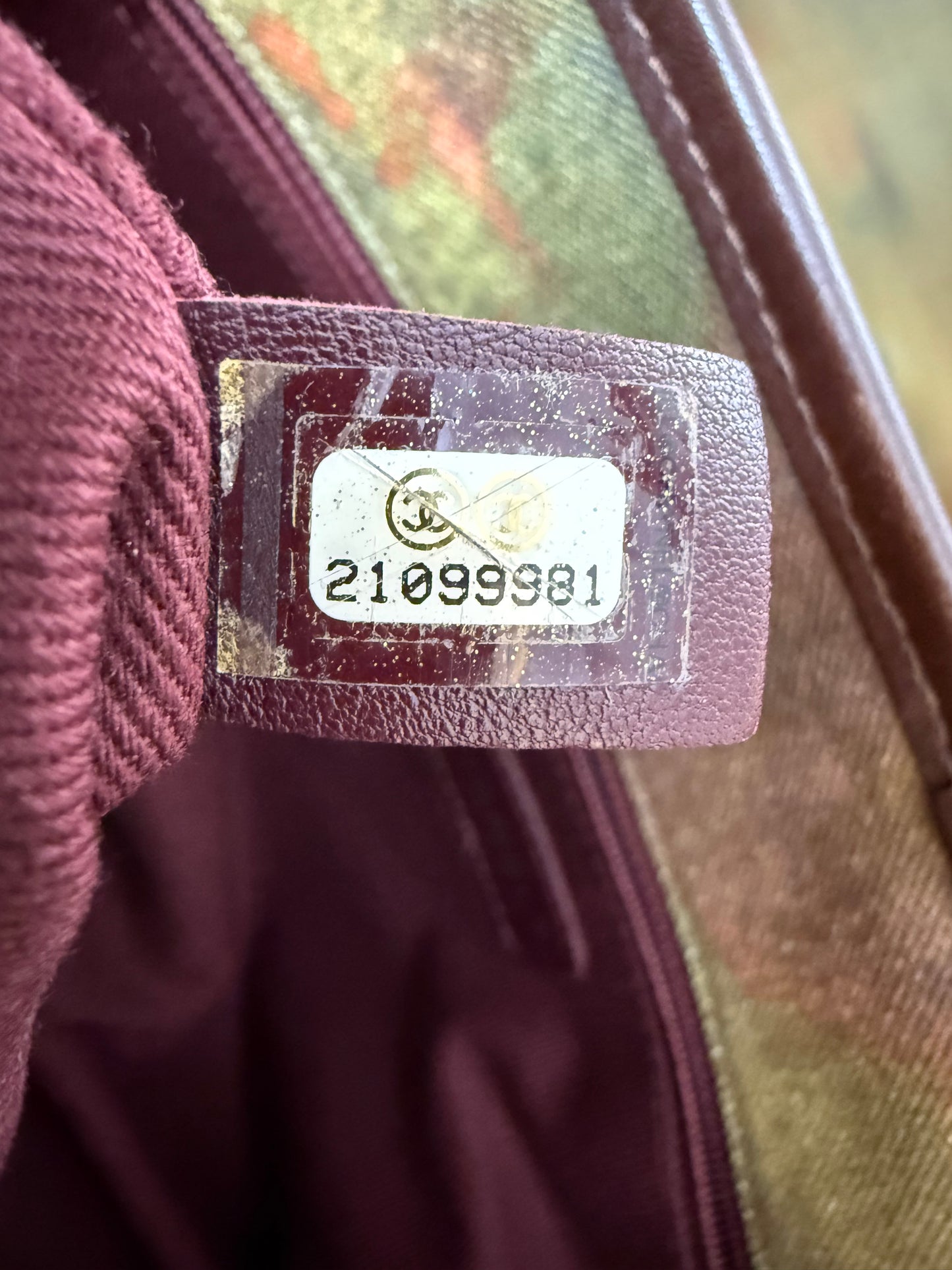 Chanel 15S graffiti on the pavements messenger bag