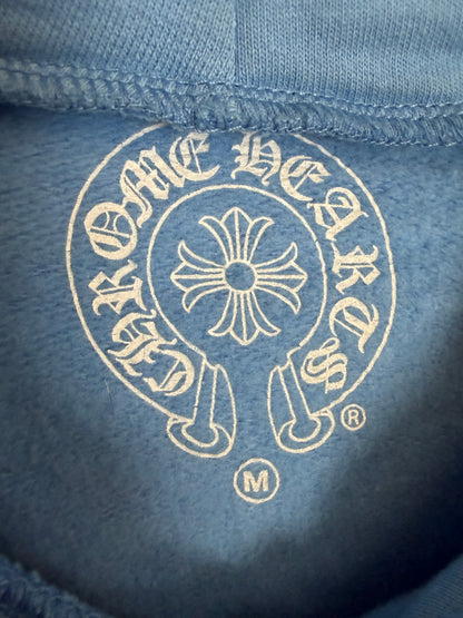 Chrome Hearts Drake collaboration “ Girls Love Chrome” babyblue hoodie