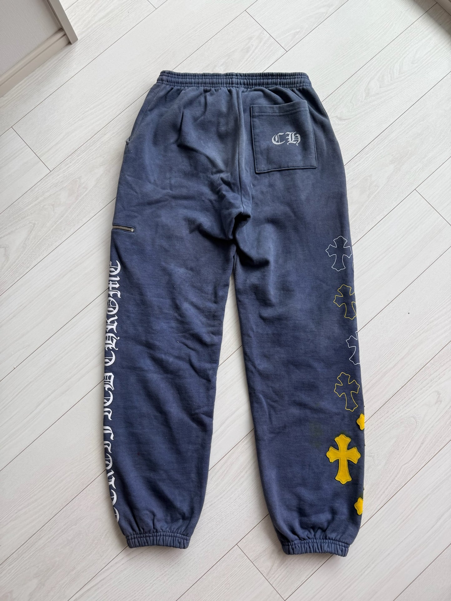 Chrome Hearts X Drake Certified Love Boys cross patches pants