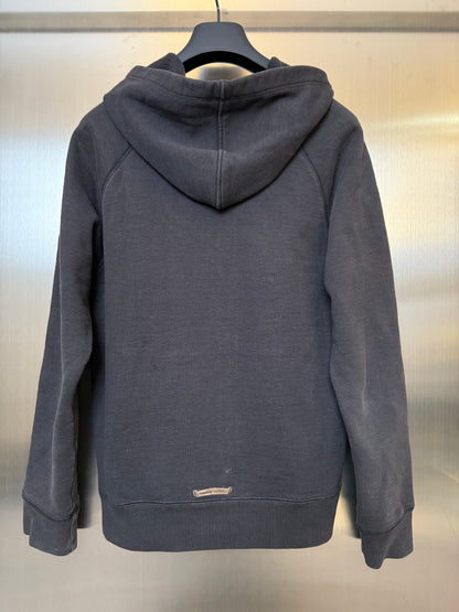 Chrome Hearts paperjam triple cross patches zip up hoodie