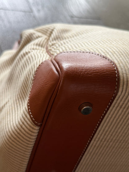 Hermes RARE HAC 45 Crinoline Barenia Leather Travel Bag