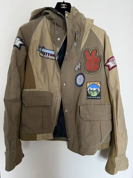 Louis Vuitton DSM exclusive patches jacket parka