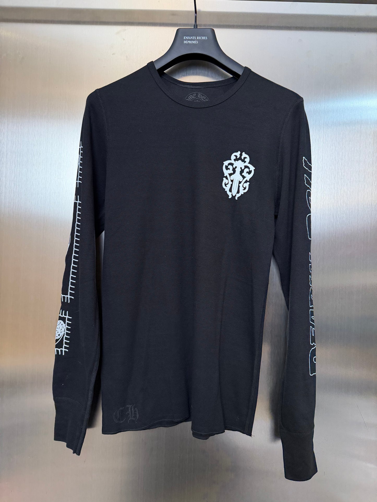 Chrome Hearts Deadly Doll Black Thermal Shirt