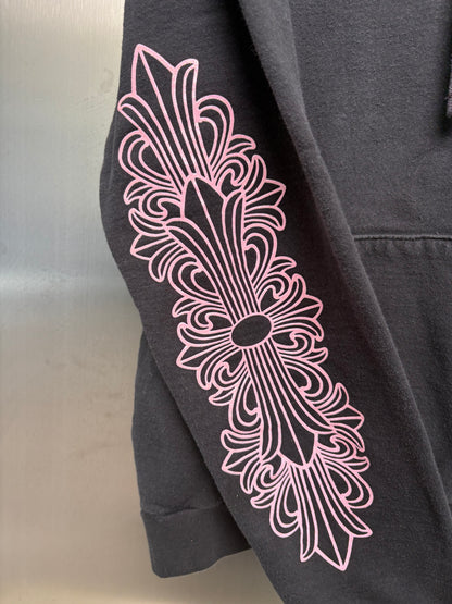 Chrome Hearts Friends&Family Pink Glitter Hoodie