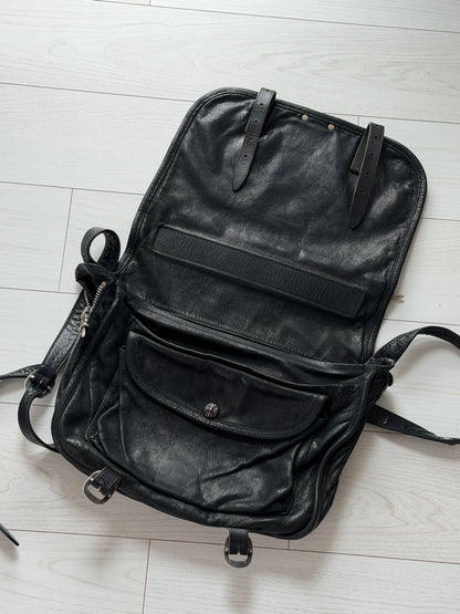 Chrome Hearts cross patches messenger bag