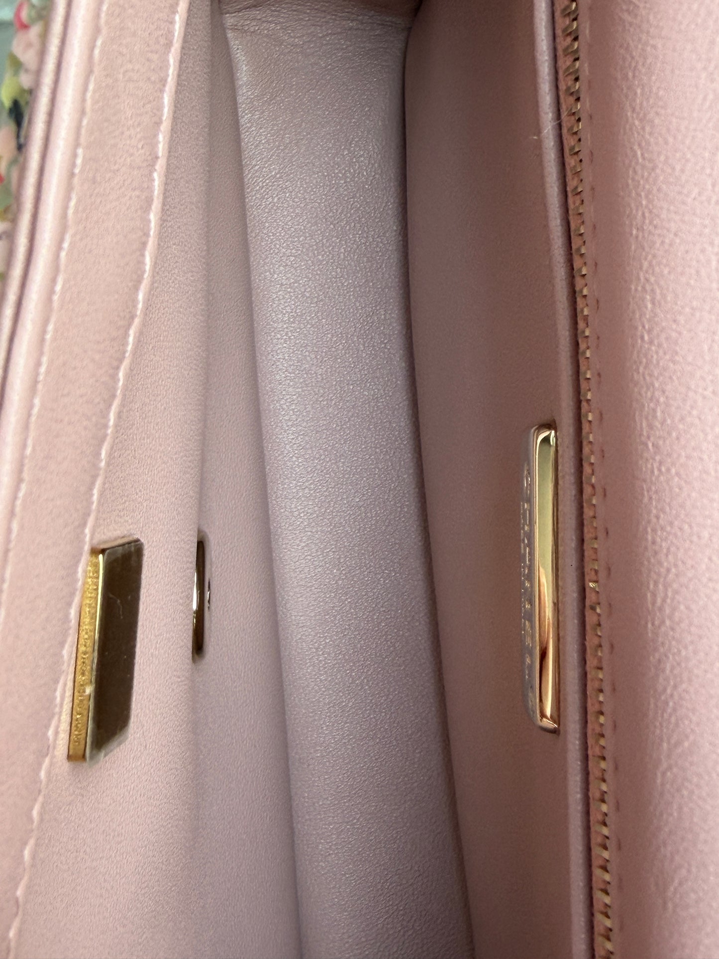 Chanel 25P Pink Multicolor Sequin Mini Sequin Flap Bag