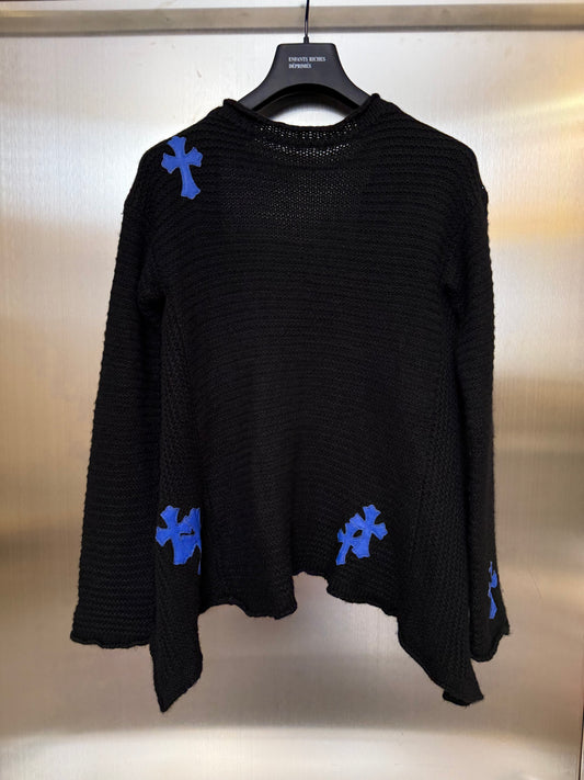 Chrome Hearts Cashmere Cape Coat
