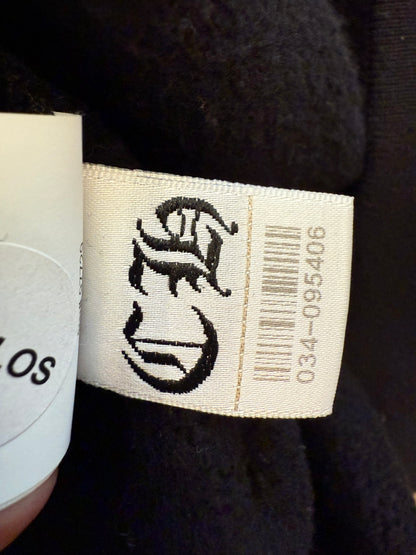 Chrome Hearts Hollywood triple cross embroidery hoodie zip up