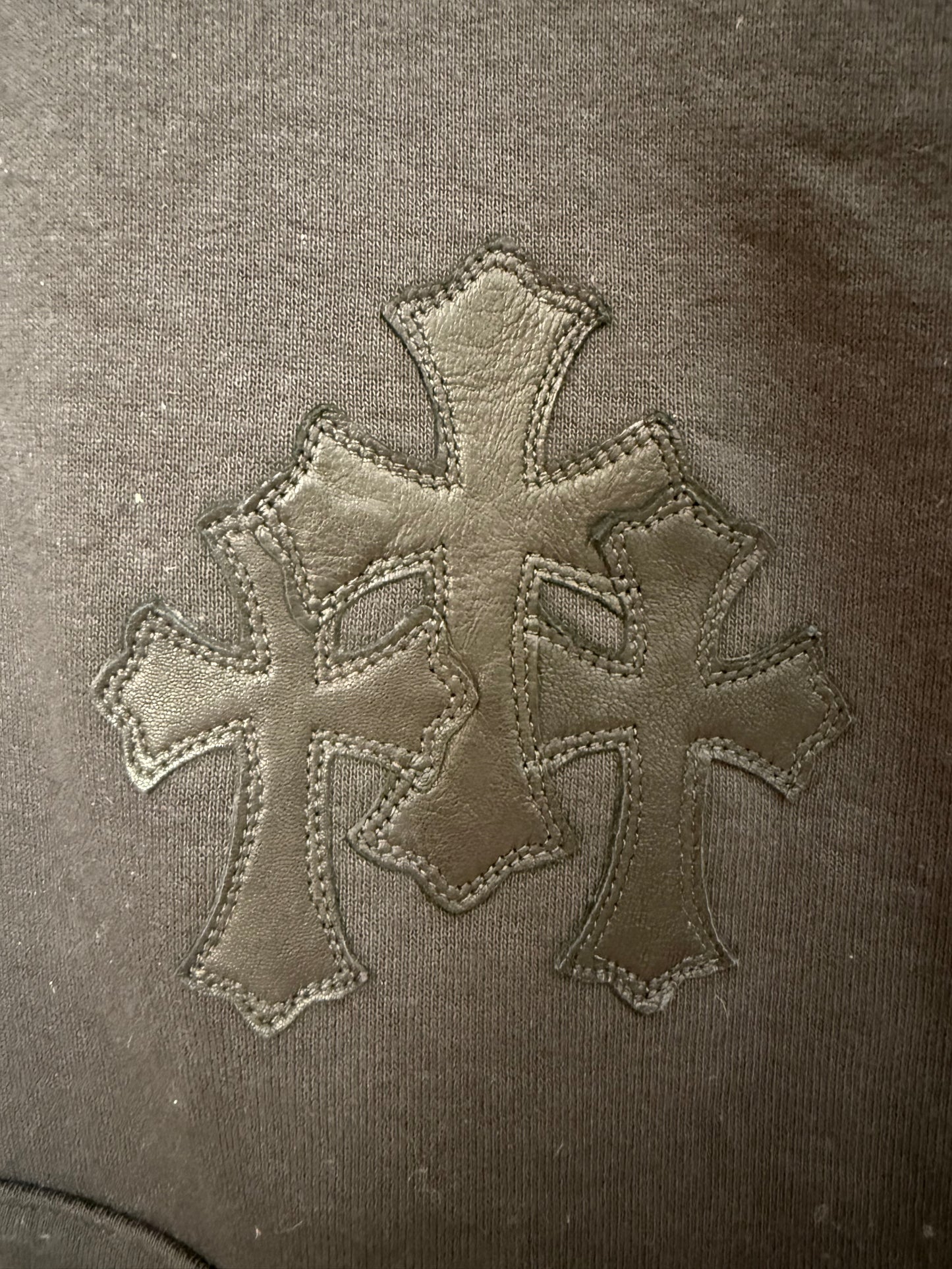 Chrome Hearts Paperjam Triple Patches Zip Up Hoodie