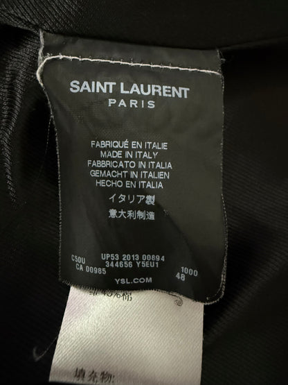 Saint Laurent Paris SS14 multi zip moto leather jacket
