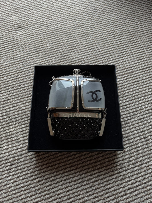 Chanel 2019 Limited Edition “Evening In The Mountain” Gondola Minaudière bag