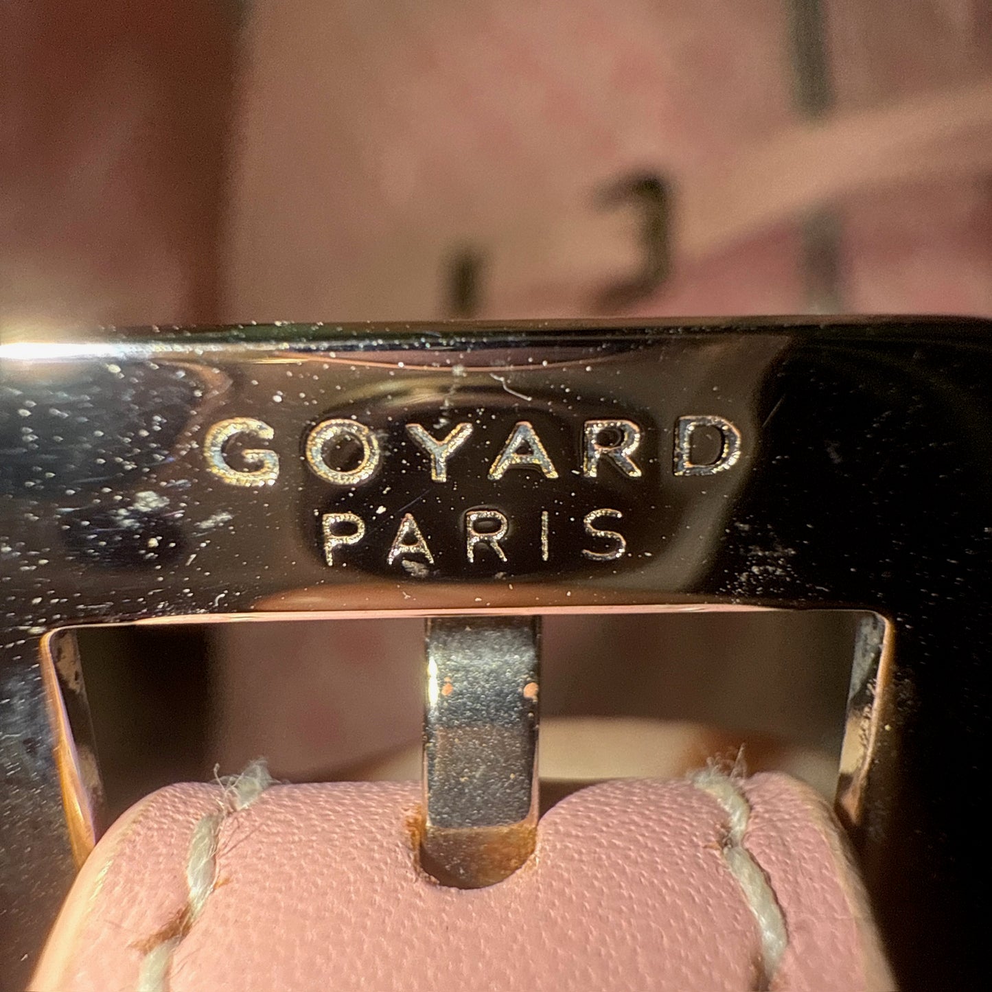 Goyard 2008 Japan Exclusive Sakura Pink Boston 60 Duffle Bag
