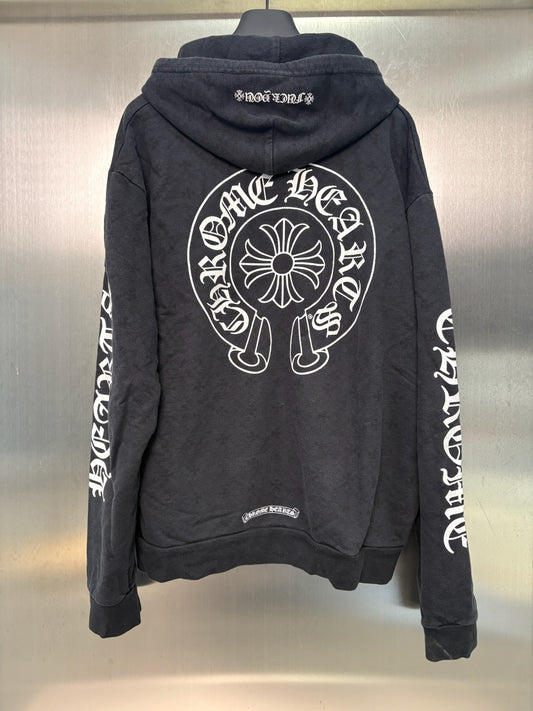 Chrome Hearts Monogram horseshoe hoodie zip up