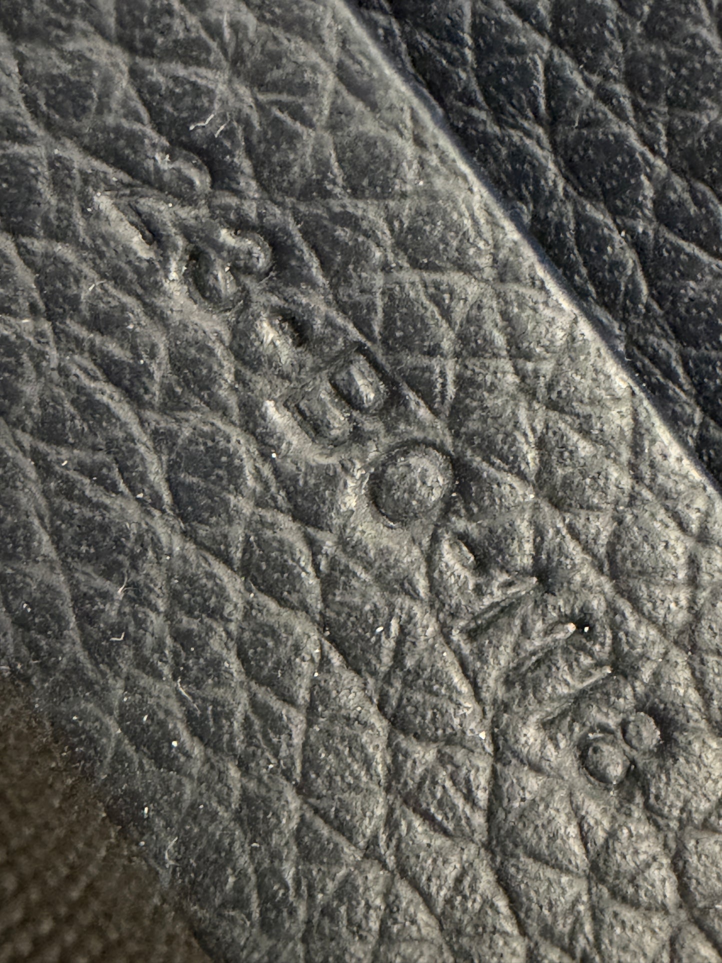 Christian Dior Men Saddle Leather Bag In Navy