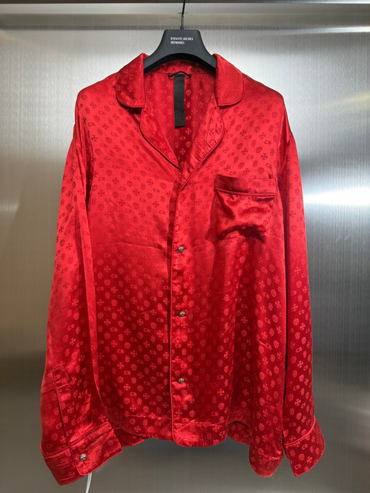 Chrome Hearts Silk Pajama Shirt