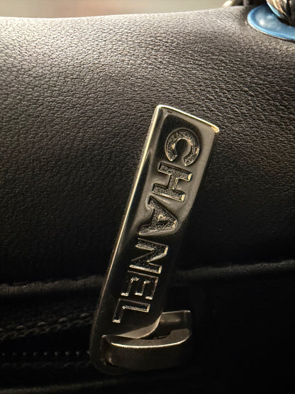 Chanel 14K Supermarket Shearling Classic Flap Jumbo No.5 Comic Bag