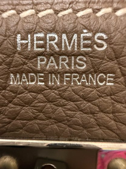 Hermes HAC 50 Etoupe Togo Leather Palladium SHW