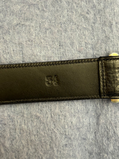 Chrome Hearts multi color cross patches roller belt 34