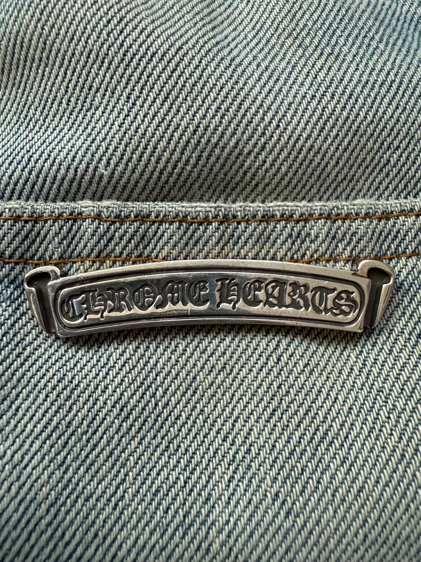 CHROME HEARTS PATCHES WORK Levis 501 DENIM JEANS SZ36
