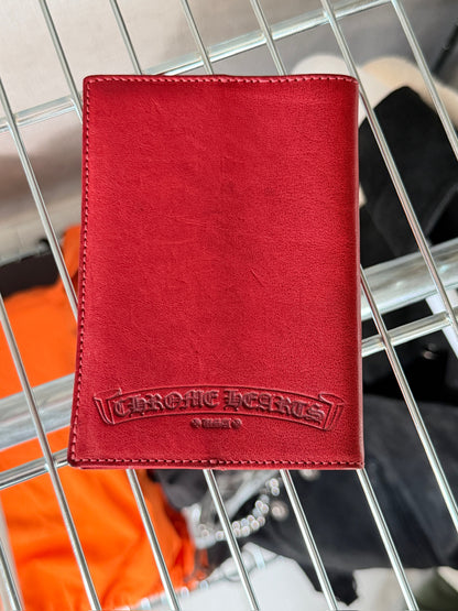 Chrome Hearts Cross patch passport holder