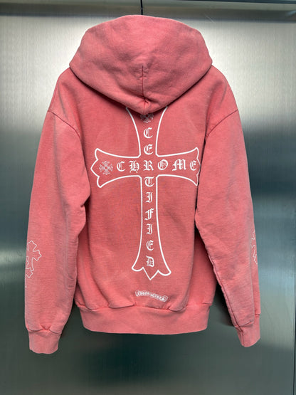 Chrome Hearts X Drake Certified Lover Boy Red Hoodie