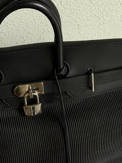 Hermes HAC 50 Crinoline Barenia Black Palladium