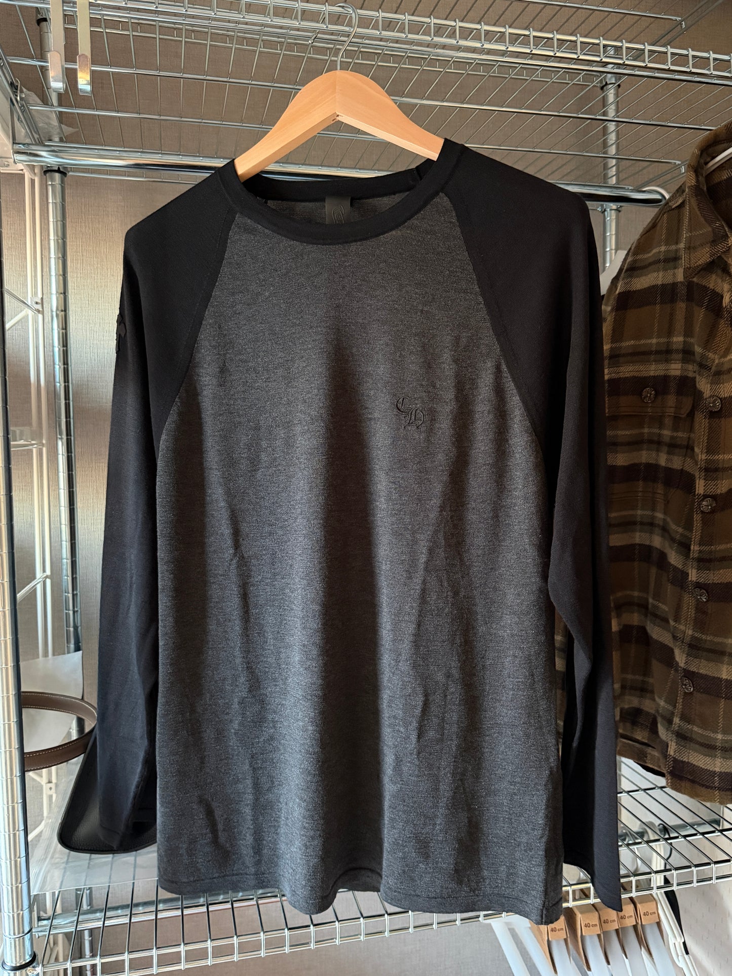 Chrome Hearts Silk Blend Long Sleeve T-shirt