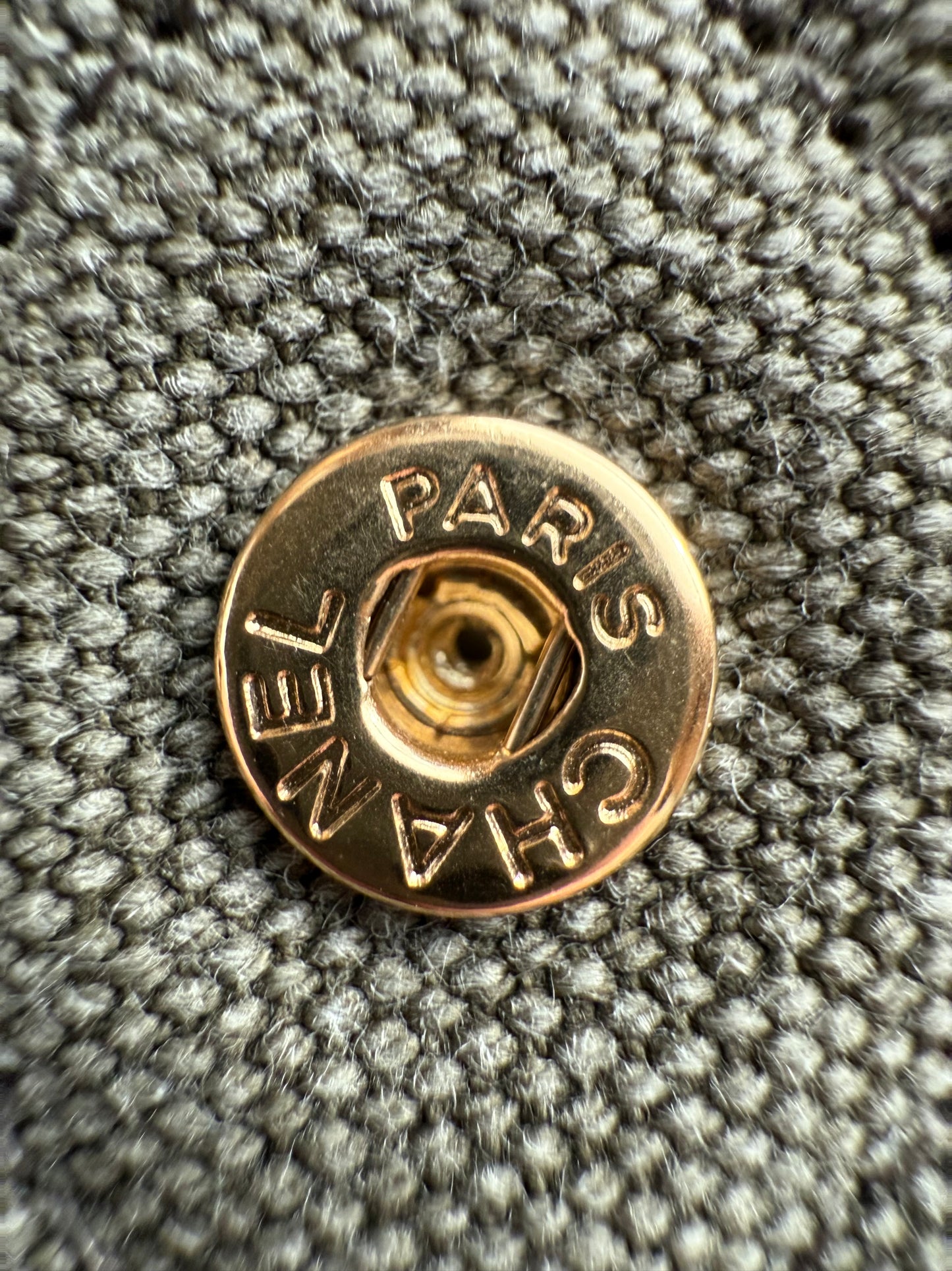 Chanel Embellished WOC Quilted Canvas Wallet on Chain bag