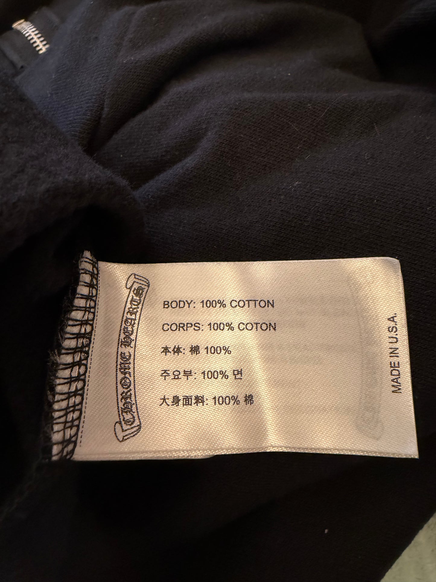 Chrome Hearts Deadly Doll zip up hoodie