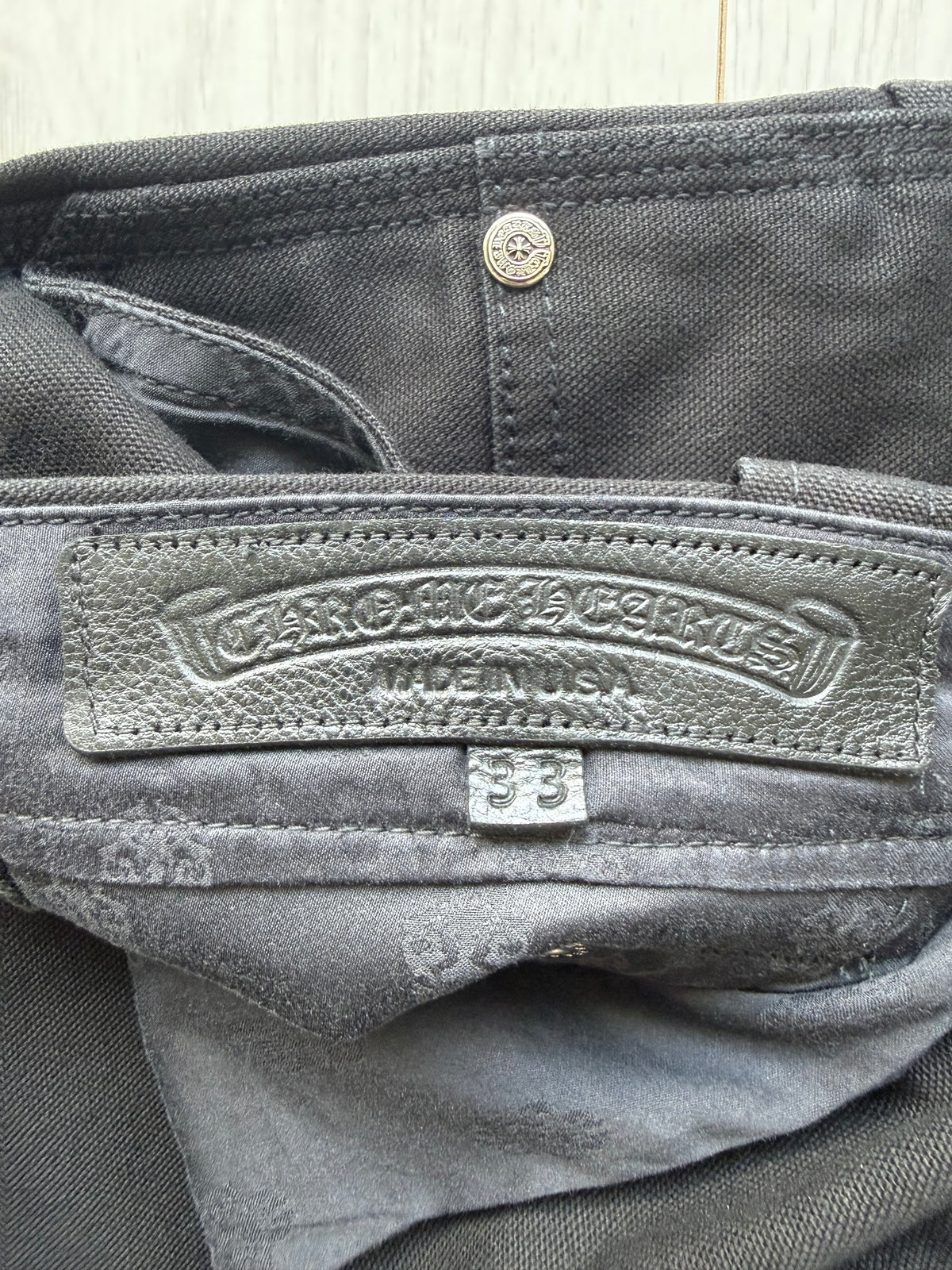 Chrome Hearts double knee Carpenter Work Pants
