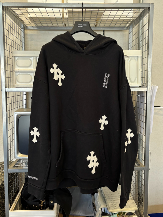 Chrome hearts patches hoodie