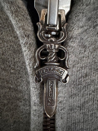 Chrome Hearts Cross patches zip up hoodie