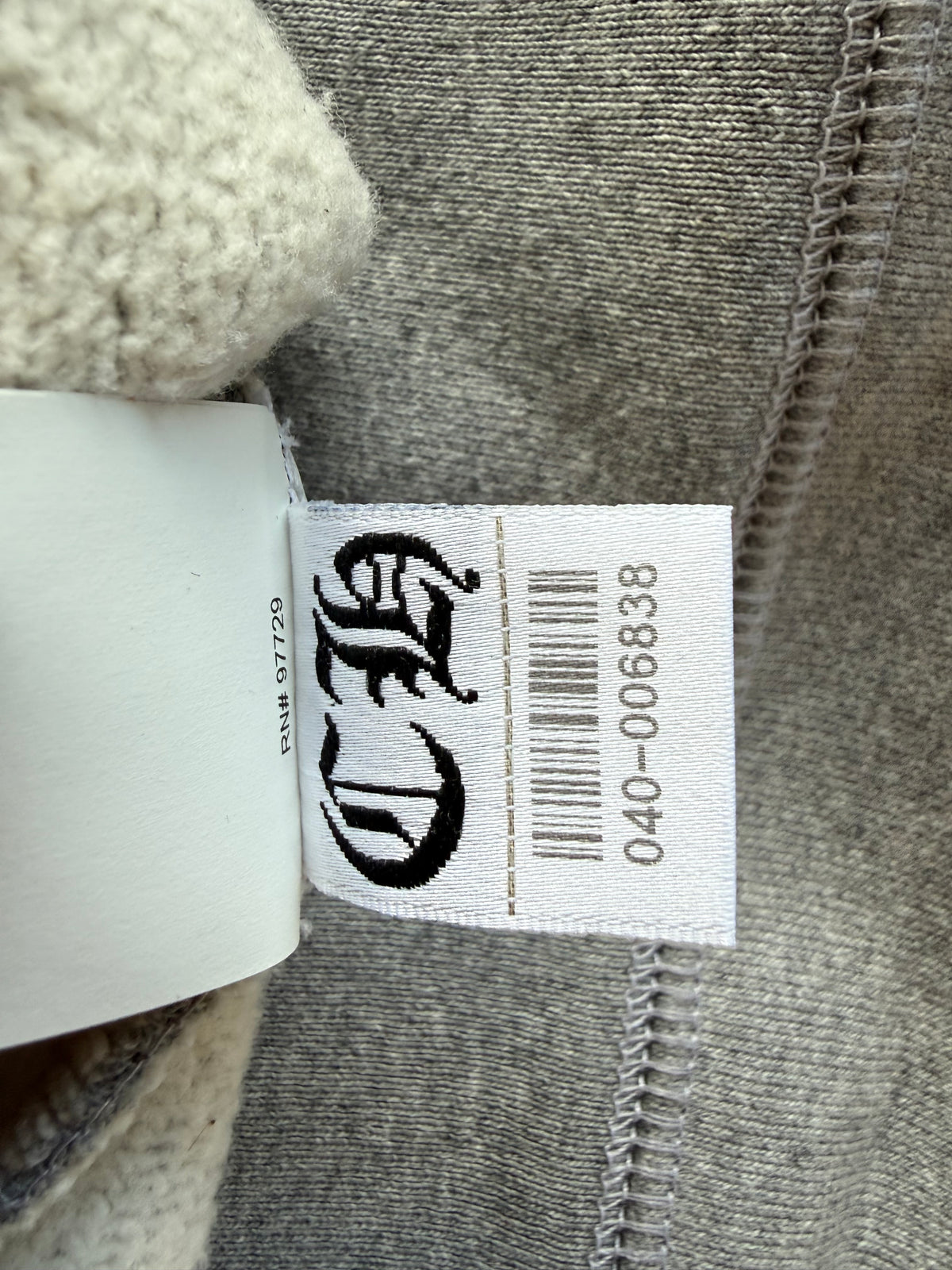 Chrome Hearts Paperjam half zip hoodie sweatshirt