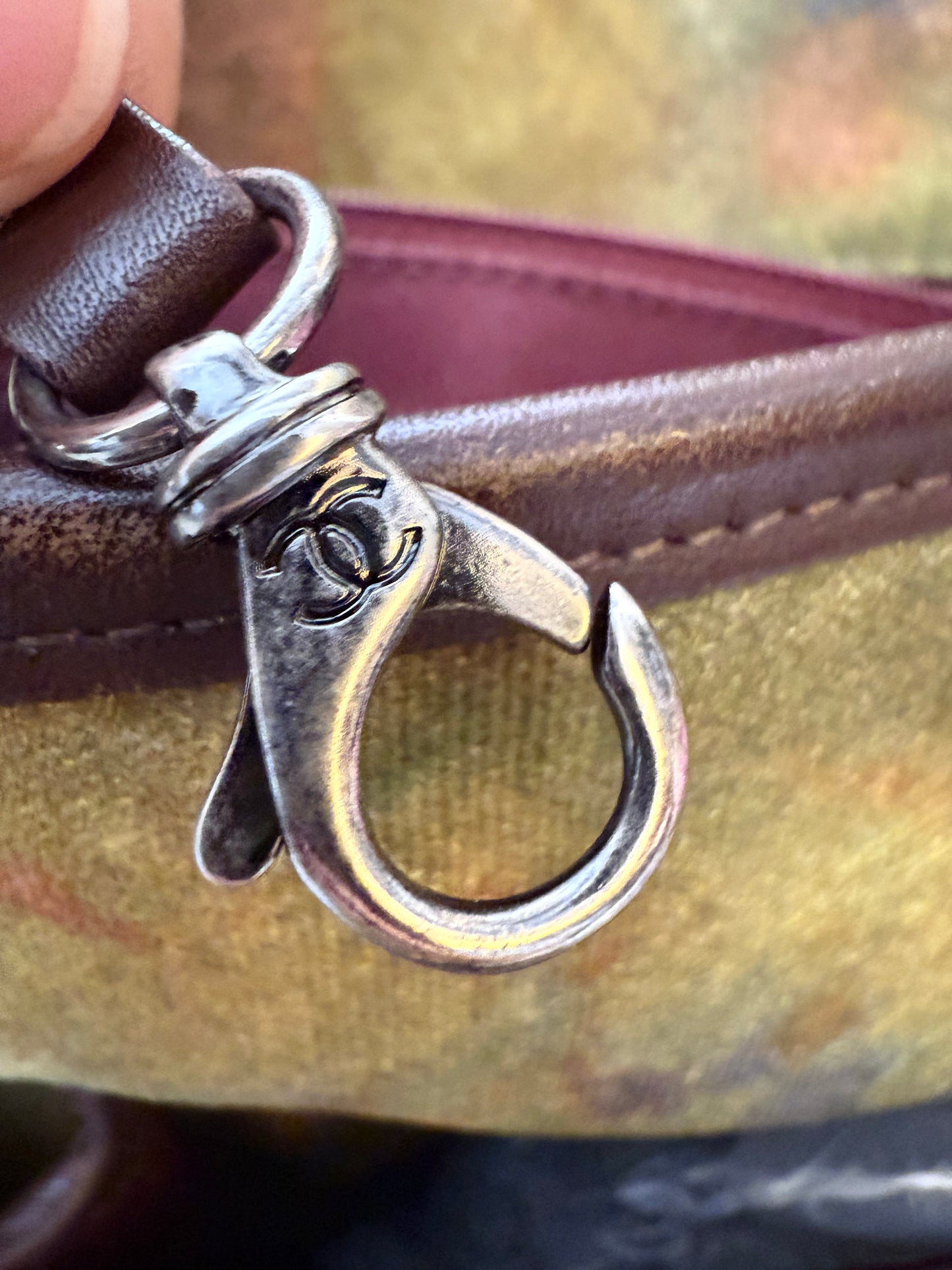 Chanel 15S graffiti on the pavements messenger bag