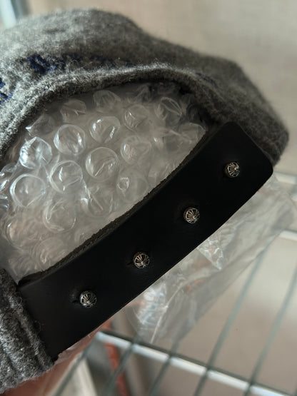 Chrome Hearts wool cemetery cross patches hat