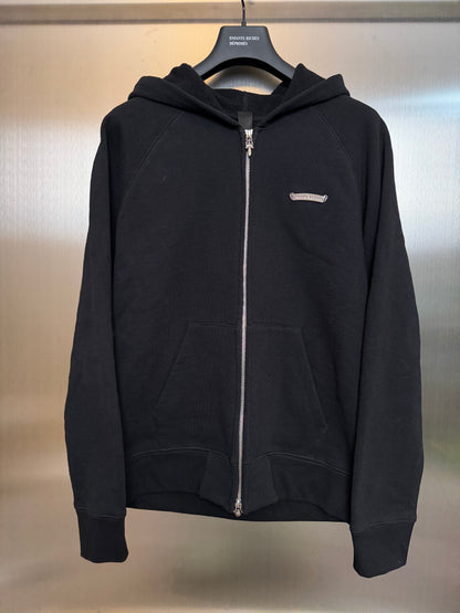 Chrome Hearts Hollywood triple cross embroidery zip hoodie