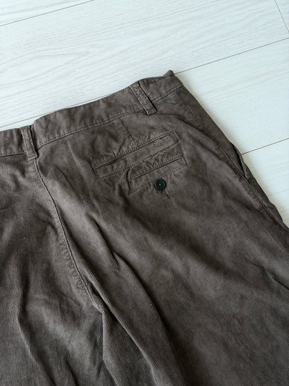 The Row Men's Rosco Brown Corduroy Pants