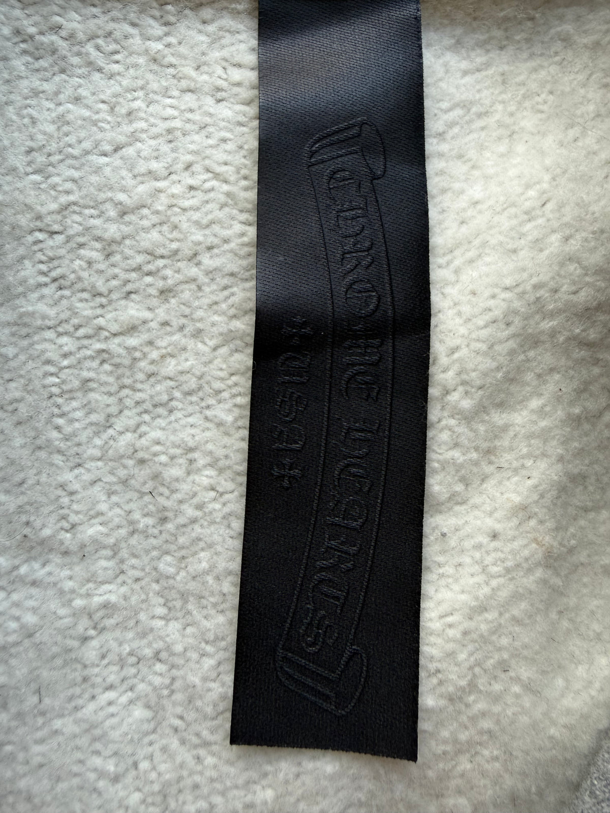 Chrome Hearts Paperjam half zip hoodie sweatshirt