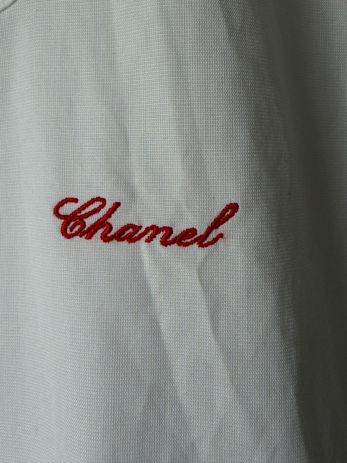 Chanel 26SS Charvet White Tuxedo Long Sleeves Shirt