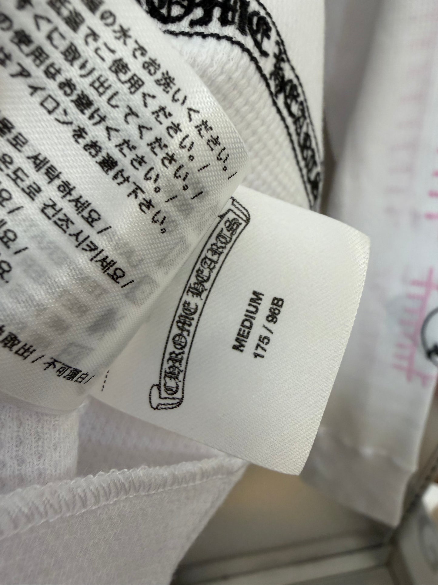 Chrome Hearts Deadly Doll White Thermal Shirt