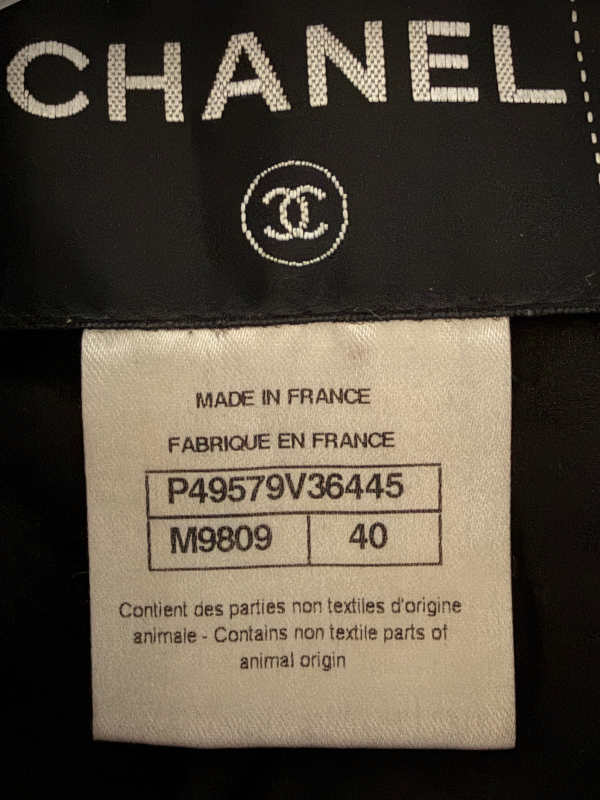 Chanel 2014A Dallas-Paris Leather Fringe Wool Jacket