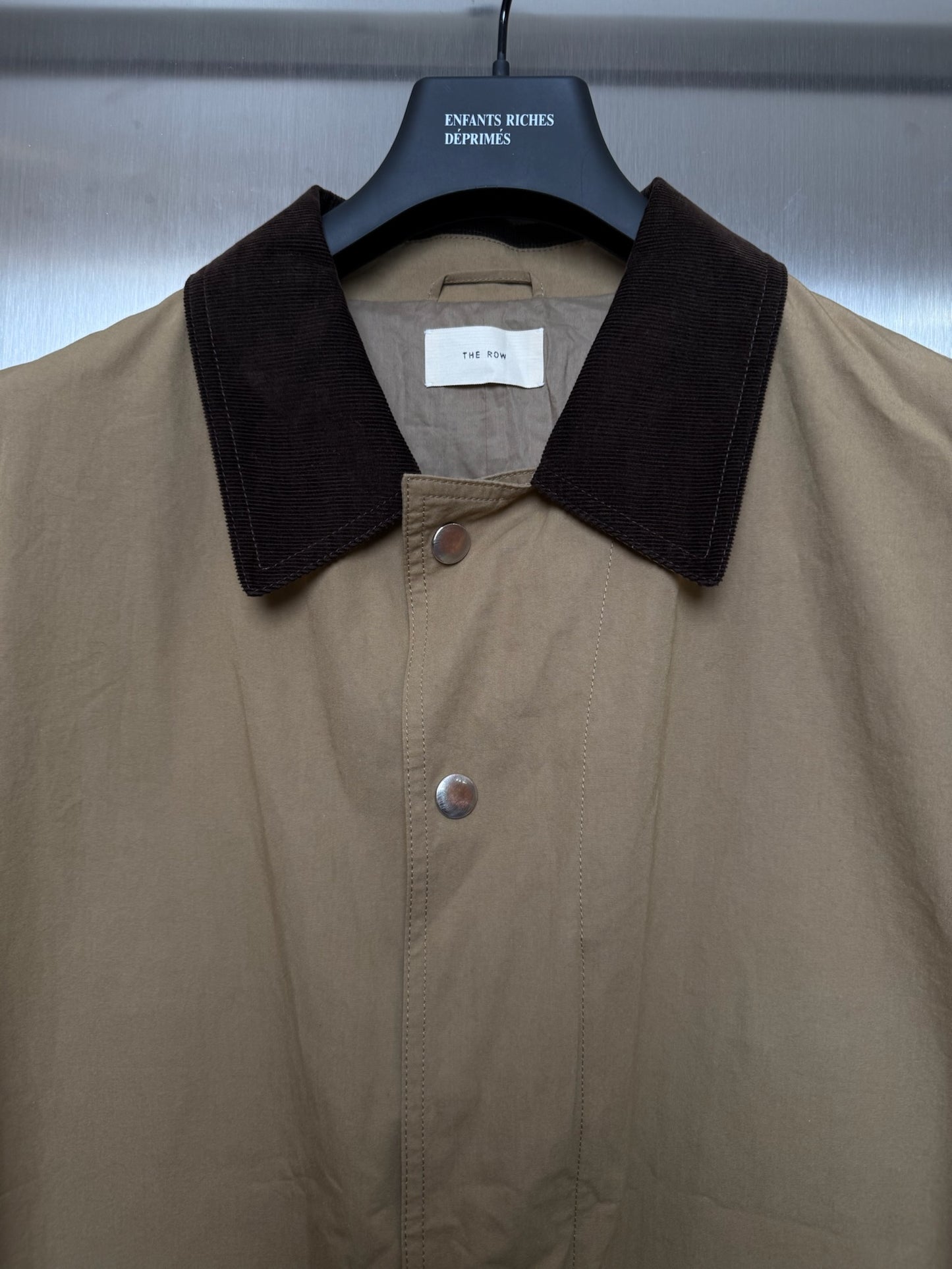 The Row corduroy collar frank jacket